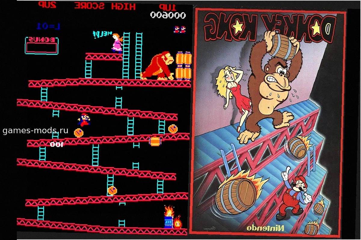 LEGO Donkey Kong Arcade позволит собрать легендарный игровой автомат Nintendo